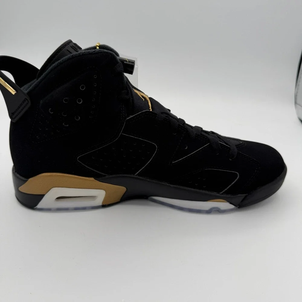 Air Jordan 6‎ Defining Moments Retro CT4954-007 Men's 8 Shoes Black Gold New